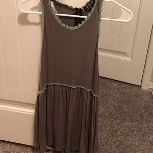WOMENS POL OLIVE TOP